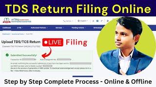 How to File TDS Return online step by Step Process | TDS Return Filing Online & Offline full process