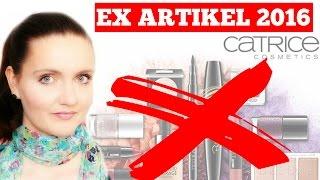 CATRICE Auslistungen  | Ex Artikel 2016 | Drogerie News | Sandylicious