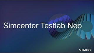 Simcenter Testlab Neo Introduction