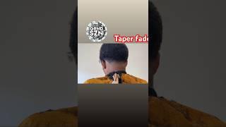 Back taper fade #grndsznkutz #hairstyle #grndszn