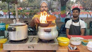 Epic Fire Tadke Wali Dal | Best Dal Pakwan in Indore | Indian Street Food