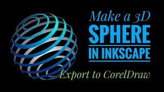 How to make a 3D Sphere  - iNKscape & CorelDraw Tutorial