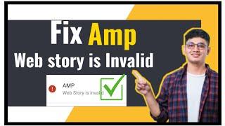Fix web story is invalid issue || Web story is invalid  || Fix URL is on Google ,but has issue