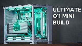 Water Cooled Lian Li White out 011 Mini Build COMPLETE