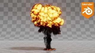 Blender Tutorial - Creating a Simple Explosion Simulation