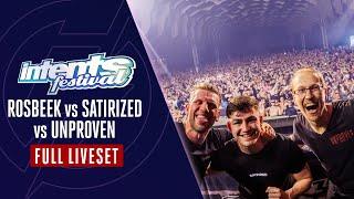 Rosbeek vs Satirized vs Unproven Full Liveset - Intents Festival