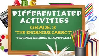 DIFFERENTIATED ACTIVITIES IN ENGLISH