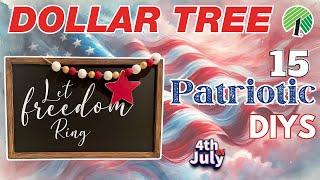  Let Freedom Ring! 4th of July Dollar Tree DIYS & Hacks: Patriotic *BEST of Crafty Beach*