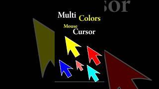 Mouse Pointer Multi Colors l Cursor Multi Colors. #pctipsandtricks #tipsandtrick @SULEMANGFX