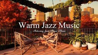 Cozy Fall Coffee Shop Ambience  Jazz Relaxing Music Smooth Jazz for Relax,Study #4