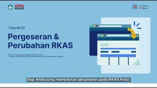 Tutorial ARKAS 4 - Episode 7: Pergeseran & Perubahan RKAS