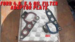 How Replace a 4.6, 5.4 Ford Oil Filter Adapter Plate Gasket