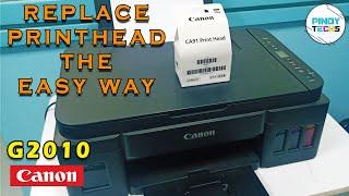 STEP BY STEP REPLACE PRINTHEAD CANON G2010 G3010 G4010 G1010 FULL VIDEO (Tagalog)