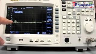 Rigol DSA1030A High Performance 3 GHz Spectrum Analyzer: FM Demodulation Demo
