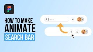 How to make… Animate Search Bar | Figma Tutorial