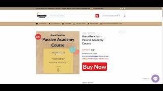 [CoursesBetter.com] Anna Konchar – Passive Academy Course