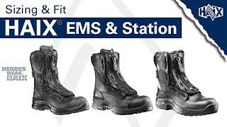 HOW TO: Properly size and fit HAIX®  EMS & Station Boots