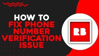 How To Fix Redbubble Phone Number Verification Issue (Quick Tutorial)