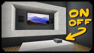  Minecraft: How to make a Working TV