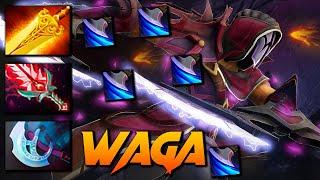 Waga Anti-Mage IMBA Build - Dota 2 Pro Gameplay [Watch & Learn]