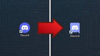 HOW TO CHANGE DISCORD ICON BACK TO THE OLD ONE!