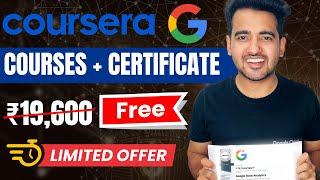 𝐄𝐱𝐩𝐢𝐫𝐢𝐧𝐠 𝐒𝐨𝐨𝐧! Get Free Online Courses With Free Google Certificate on Coursera in 2023