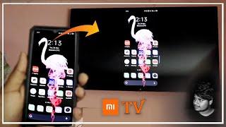 how to connect mobile screen with MI TV(MIRROR CAST) /BHUVI/IN TAMIL