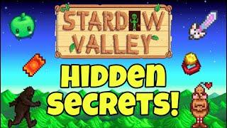 Stardew Valley Secrets and Easter Eggs You Might Not Know Yet! (1.6 Update)