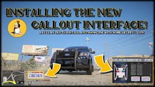 All New Callout Interface | In Depth Install and Showcase | Must Have Mod | #gtav | #lspdfr