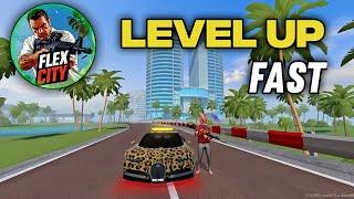 HOW TO INCREASE YOUR LEVEL IN FLEX CITY || VICE ONLINE