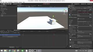 Unity3d Animation - Cube Rotation With Animation