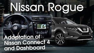 Nissan Rogue II (2016-2020) - region conversion USA to EU, full FM range, European languages