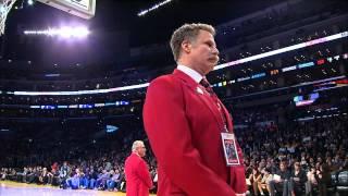 Will Ferrell a security guard at Staples Center??