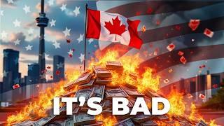 "It Will Get WORSE" - The Canadian Dollar is CRUMBLING!