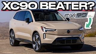 All-electric large SUV first drive (Volvo EX90 Ultra Performance 2024 Review)