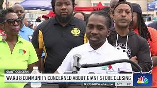 Ward 8 residents worried their only grocery store could close | NBC4 Washington