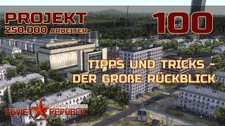 Tipps und Tricks - der große Rückblick | Let's Play Workers and Resources 100