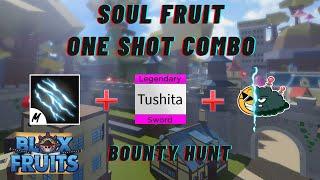Overpowered Soul Fruit One Shot Combo - Blox Fruits! (Updated!)