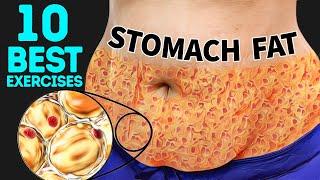 10 Best Exercises To Shrink Stomach Fat Fast | 10 DAYS