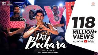 Dil Bechara – Title Track | Sushant Singh Rajput | Sanjana Sanghi | A.R. Rahman |Mukesh C |Amitabh B