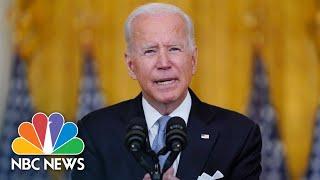 Full Speech: President Biden Addresses Nation On Afghanistan