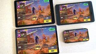 Fortnite Mobile ANDROID vs iOS, iPhone, and iPad