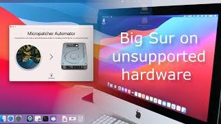 Install macOS Big Sur on unsupported models