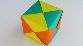 Origami Modular Sonobe Cube