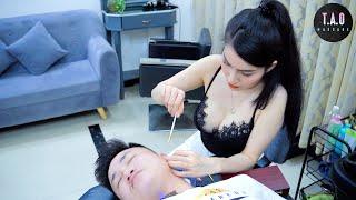 Passion for the job, want to do facial massage and shampoo, the best relaxation service in Asia