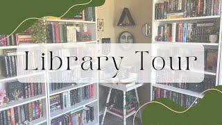 Take a tour of my "library" with me!