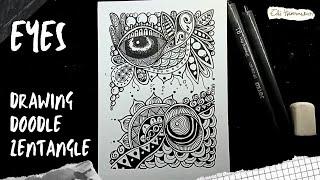 Eyes | Drawing Doodle Zentangle