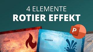 Krasser Wow-Effekt mit dem Rotier-Effekt in PowerPoint!