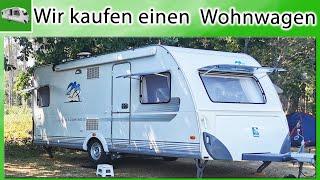 Wir kaufen einen Wohnwagen | vom Kauf bis zum 1. Trip | Knaus Tabbert Südwind 550UF | mini Roomtour