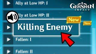 Genshin New Voiceline After Defeating Enemy?!